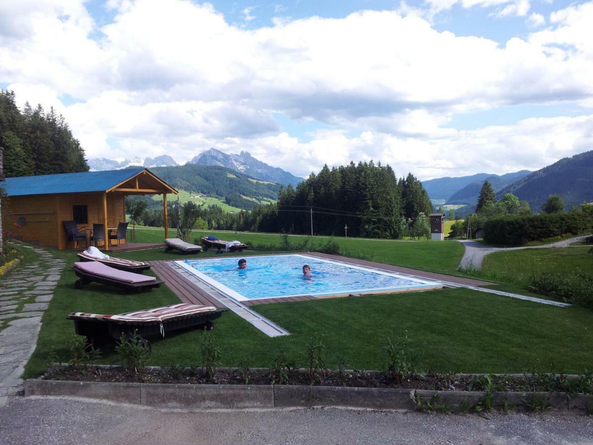 Biohof Haus Wieser Abtenau Buitenkant foto